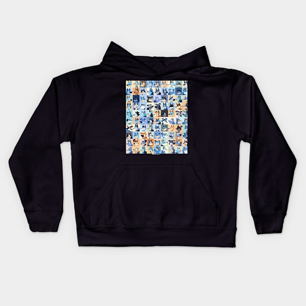 Bluey Kid-friendly Kudos Kids Hoodie by Angel Shopworks